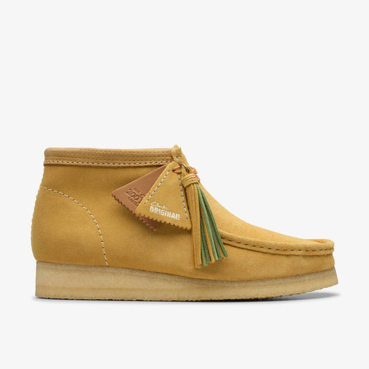 Wallabee Boot Golden Tan Suede | Clarks Sale - Men