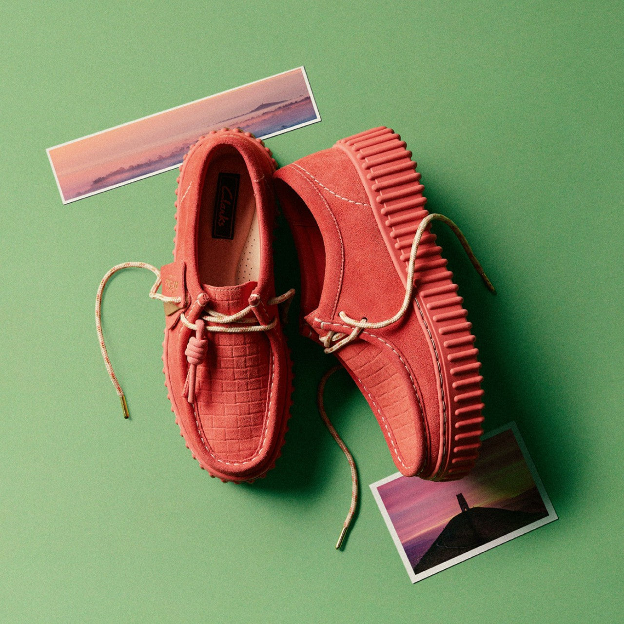 Torhill Bee Coral Suede | Clarks online - Women