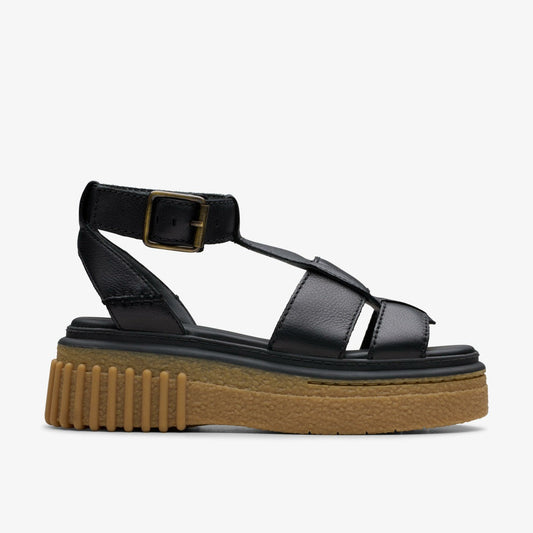 Evamar Sun Black Leather | Clarks online - Women