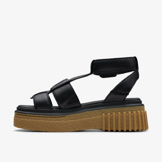 Evamar Sun Black Leather | Clarks online - Women
