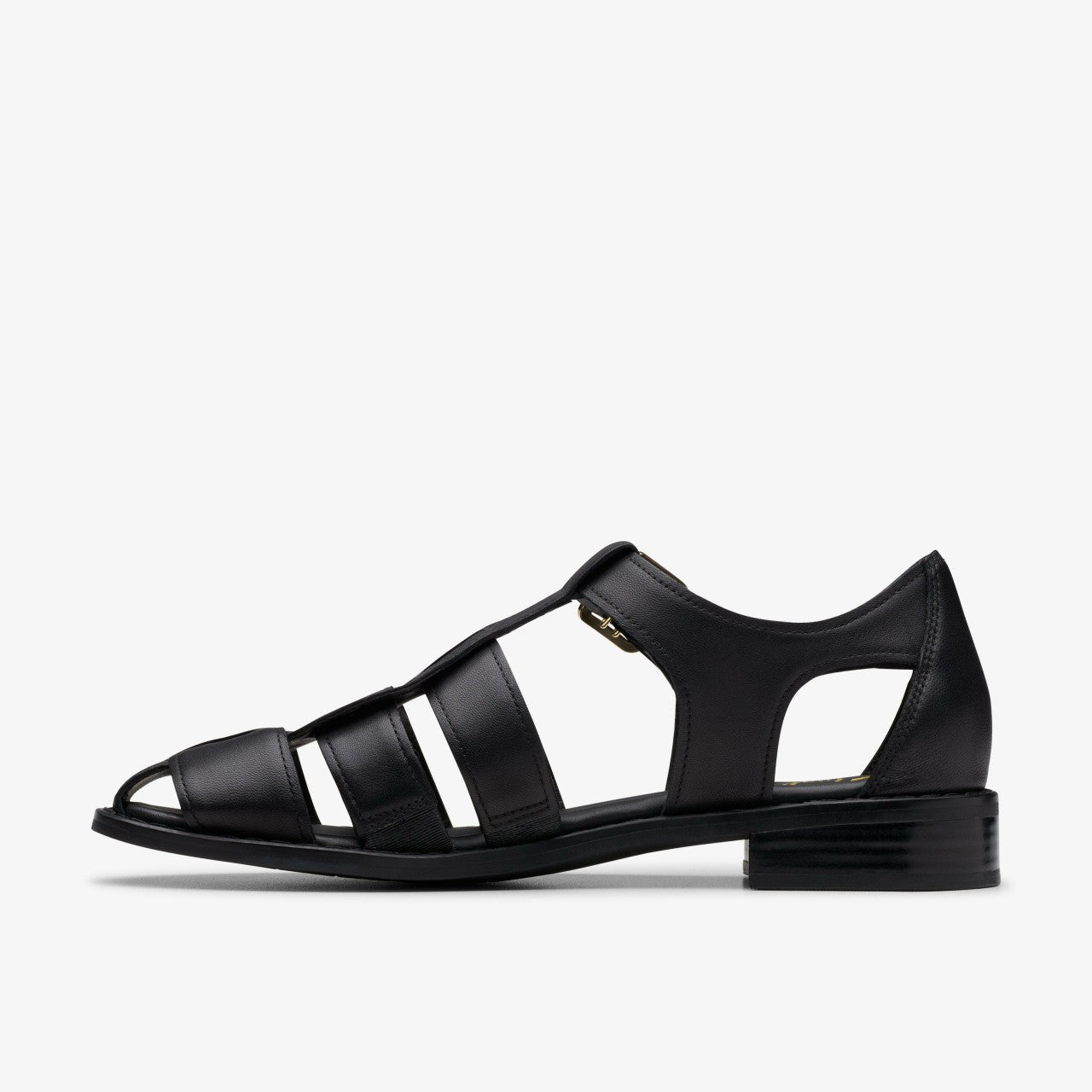 Hana Sun Black Leather | Clarks online - Women