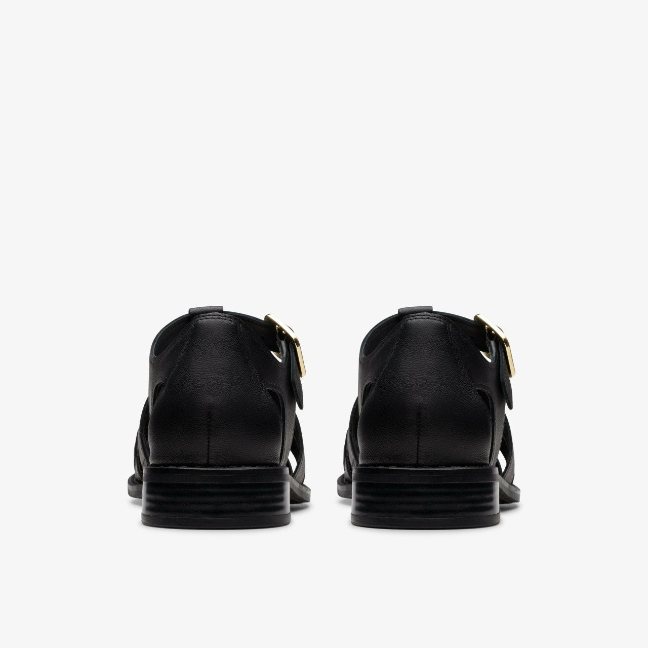 Hana Sun Black Leather | Clarks online - Women