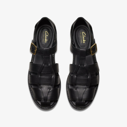 Hana Sun Black Leather | Clarks online - Women