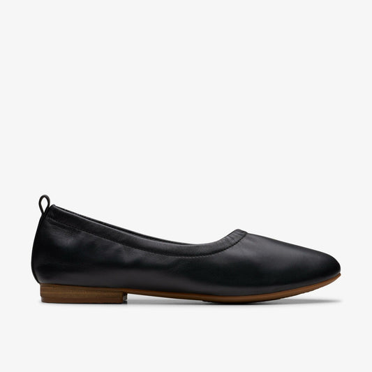 Fawna Soft Black Leather | Clarks for sale - Women