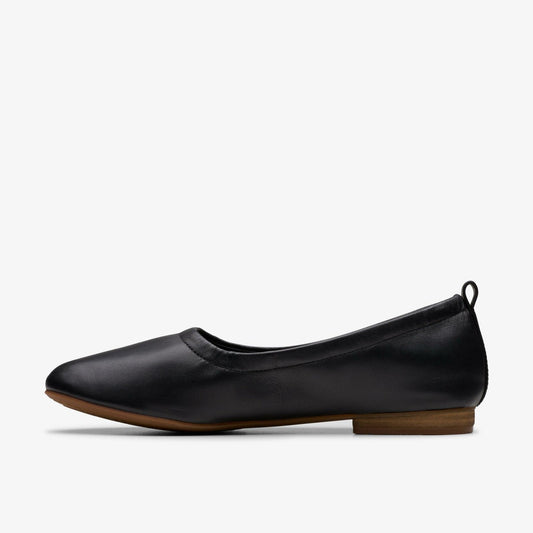 Fawna Soft Black Leather | Clarks for sale - Women