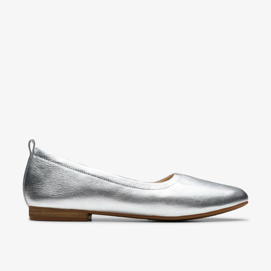 Fawna Soft Silver Metallic | Clarks outlet - Women