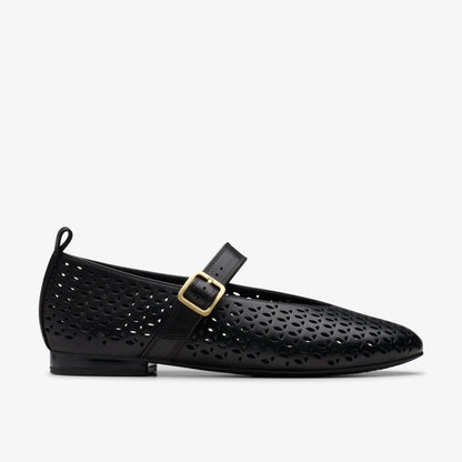Fawna Jane Black Leather | Clarks on Sale - Women