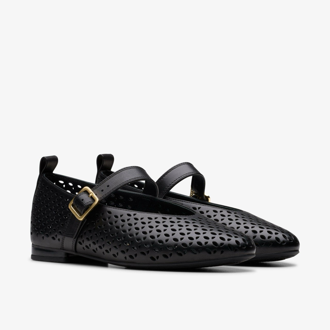 Fawna Jane Black Leather | Clarks on Sale - Women
