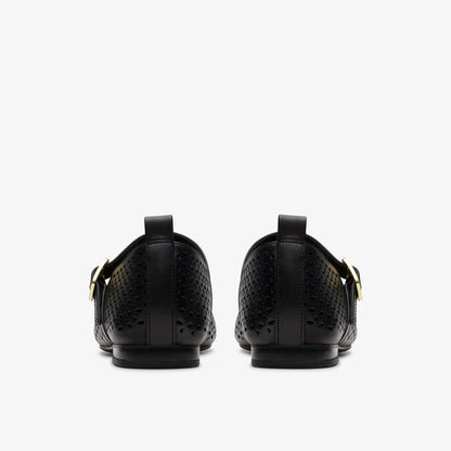 Fawna Jane Black Leather | Clarks on Sale - Women