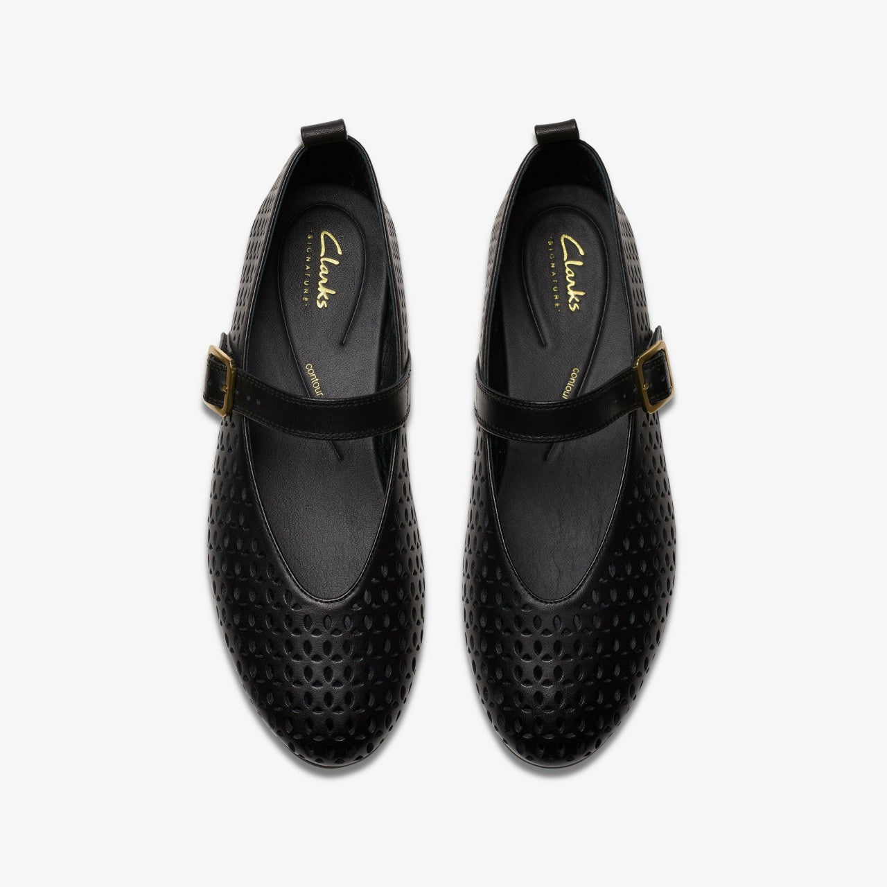 Fawna Jane Black Leather | Clarks on Sale - Women