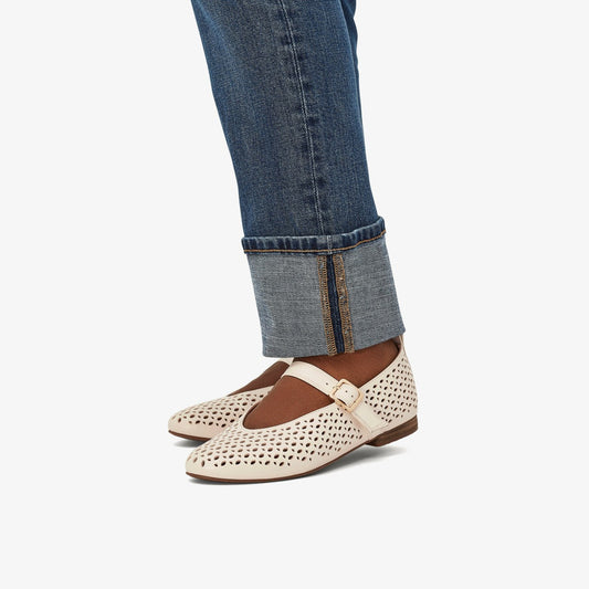 Fawna Jane Cream Leather | Clarks for sale - Women