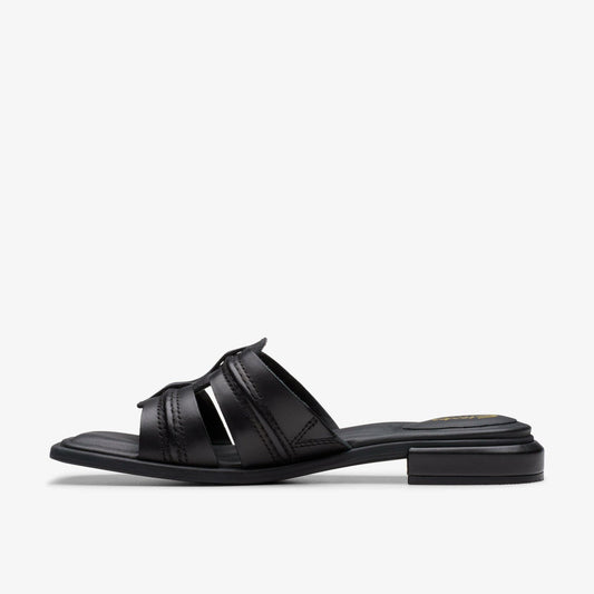Ariany Mule Black Leather | Clarks on Sale - Women
