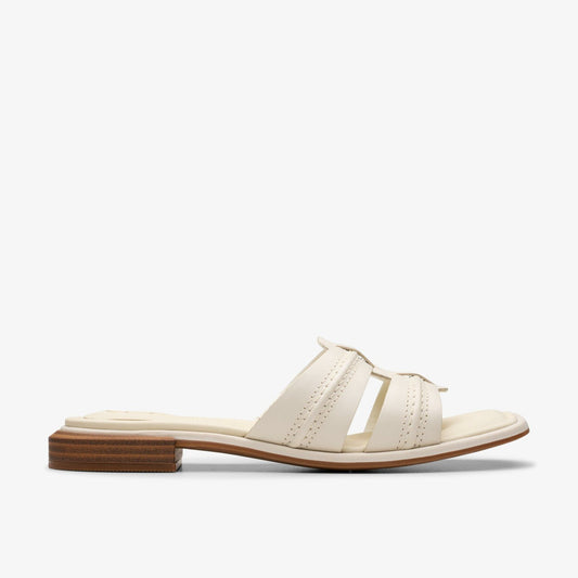 Ariany Mule Cream Leather | Clarks for sale - Women