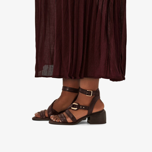 Morwyn Strap Wine Leather | Clarks Sale - Women