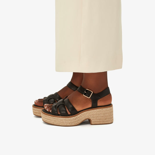 Coledale Strap Black Leather | Clarks discount - Women