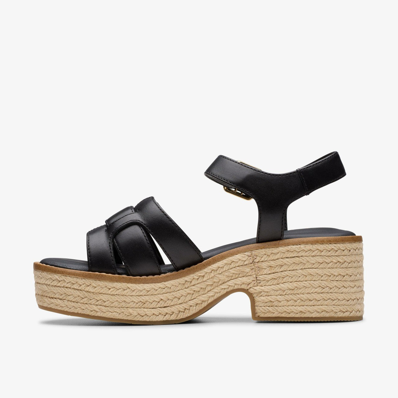 Coledale Strap Black Leather | Clarks discount - Women