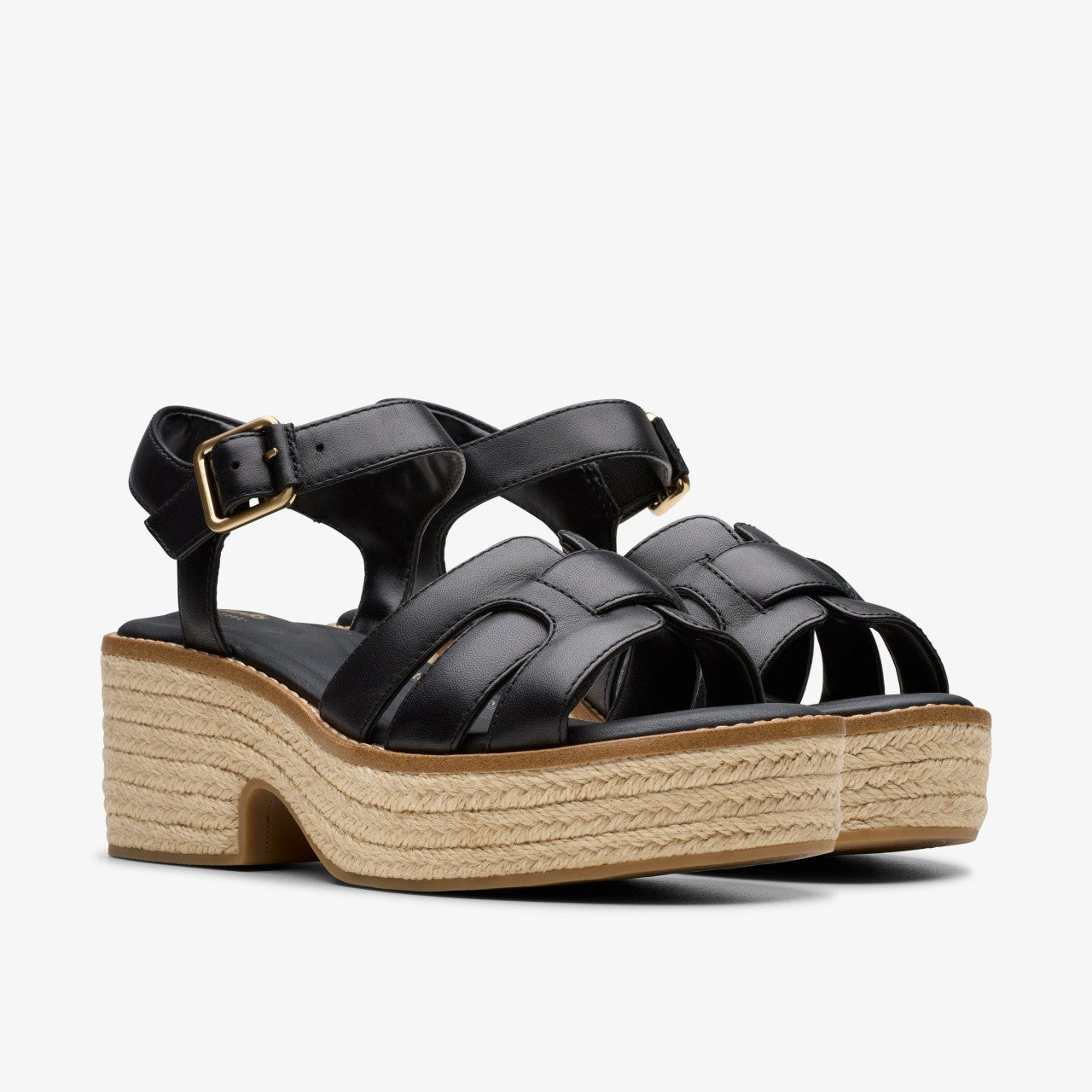 Coledale Strap Black Leather | Clarks discount - Women