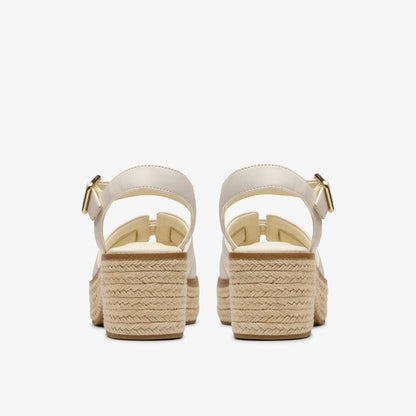 Coledale Strap Cream Leather | Clarks online - Women