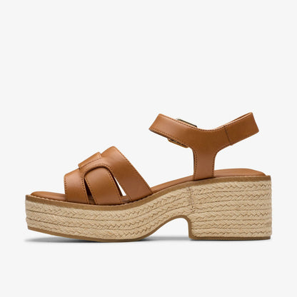 Coledale Strap Tan Leather | Clarks Sale - Women