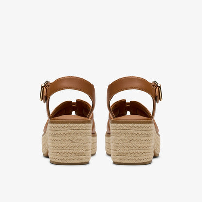Coledale Strap Tan Leather | Clarks Sale - Women