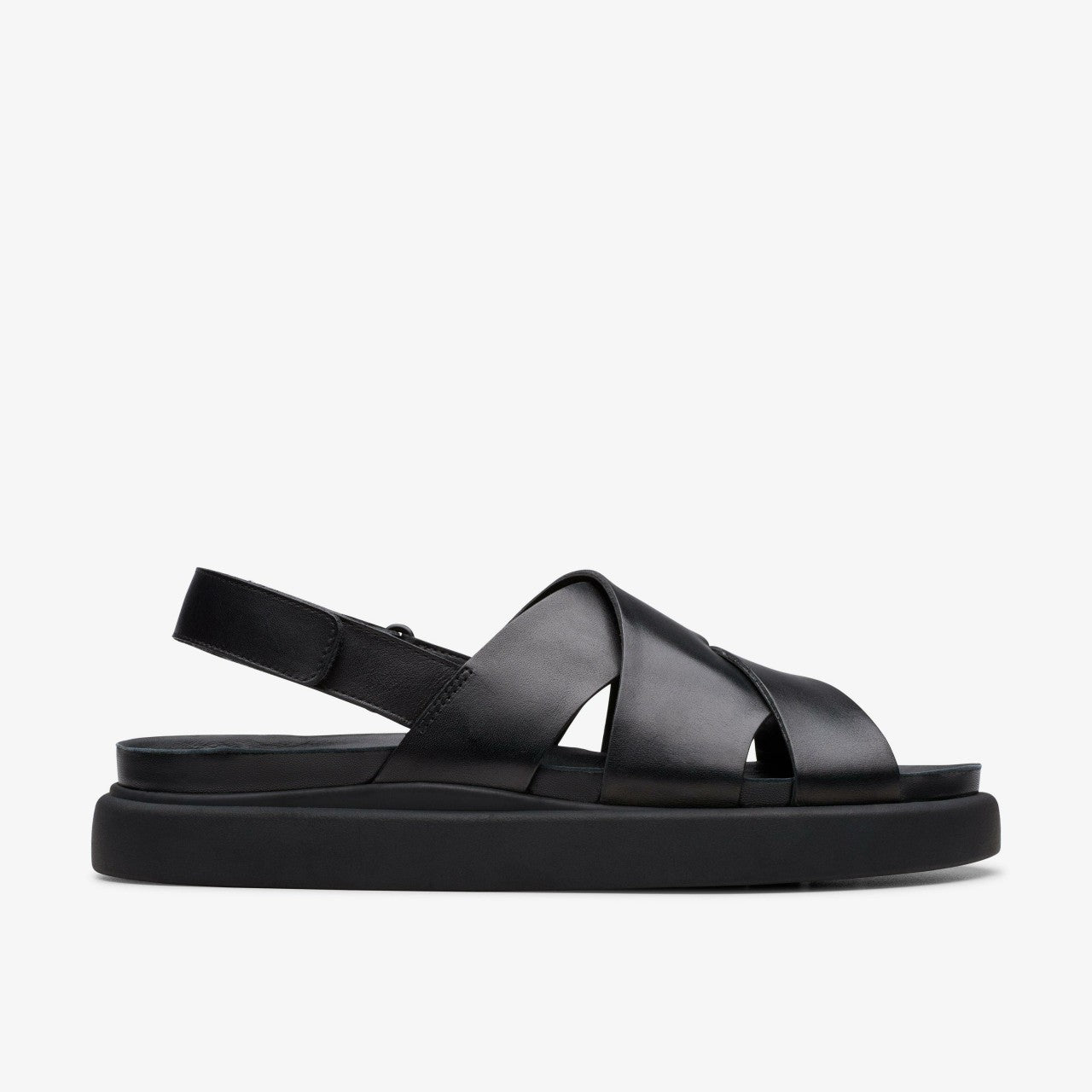Aristella Sun Black Leather | Clarks for sale - Women