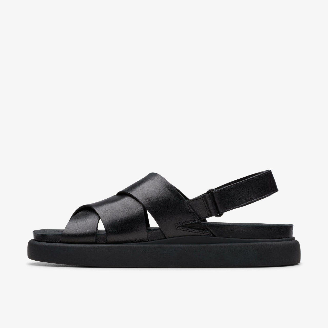 Aristella Sun Black Leather | Clarks for sale - Women