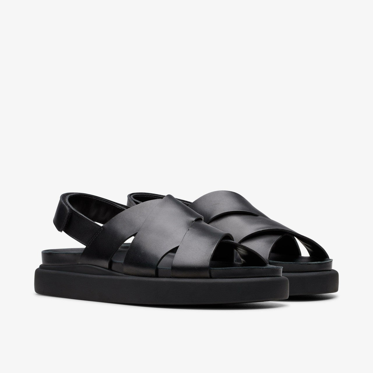 Aristella Sun Black Leather | Clarks for sale - Women