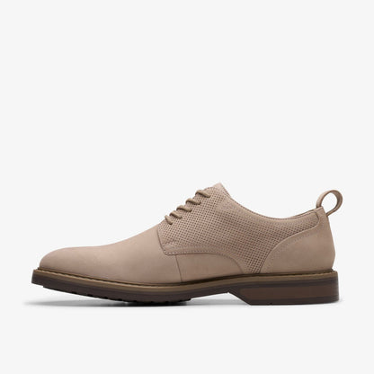 Aldwin Lace Grey Nubuck | Clarks Sale - Men