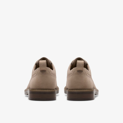 Aldwin Lace Grey Nubuck | Clarks Sale - Men
