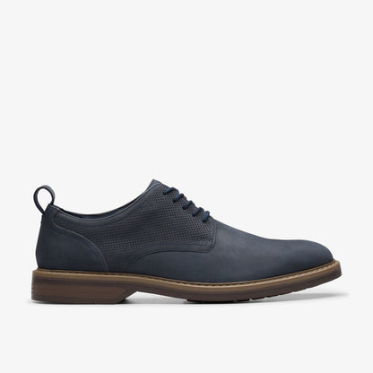 Aldwin Lace Navy Nubuck | Clarks on Sale - Men