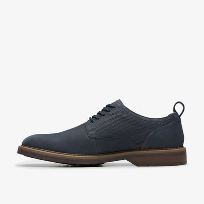 Aldwin Lace Navy Nubuck | Clarks on Sale - Men