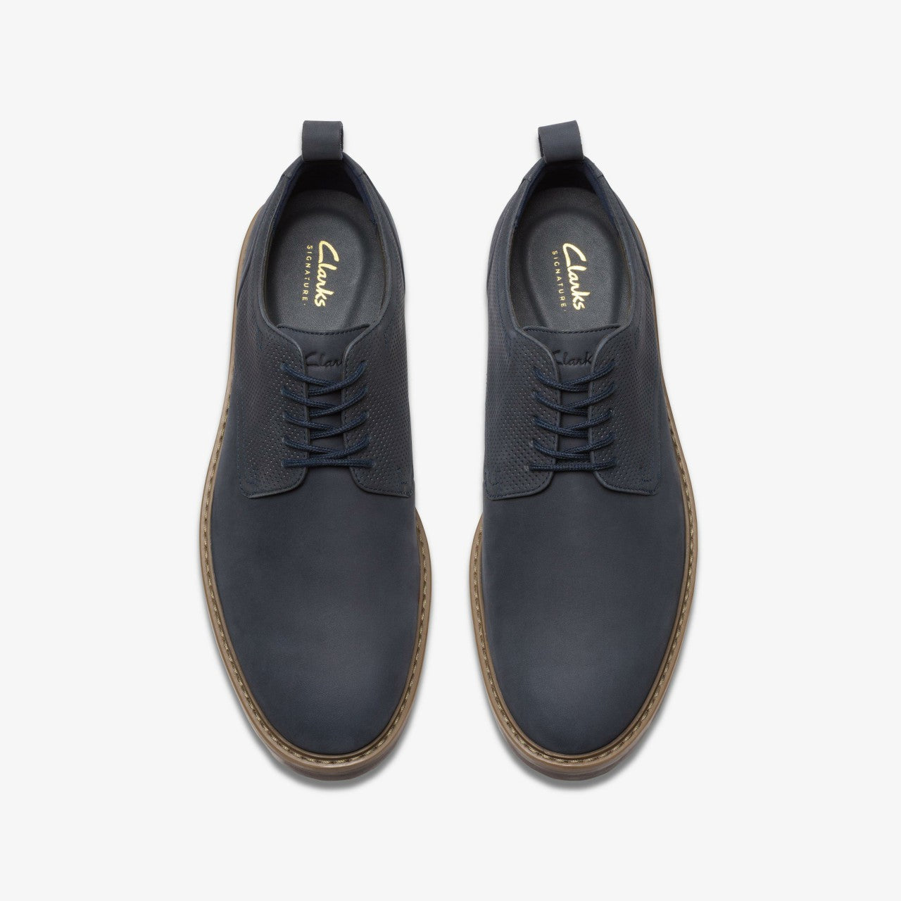 Aldwin Lace Navy Nubuck | Clarks on Sale - Men