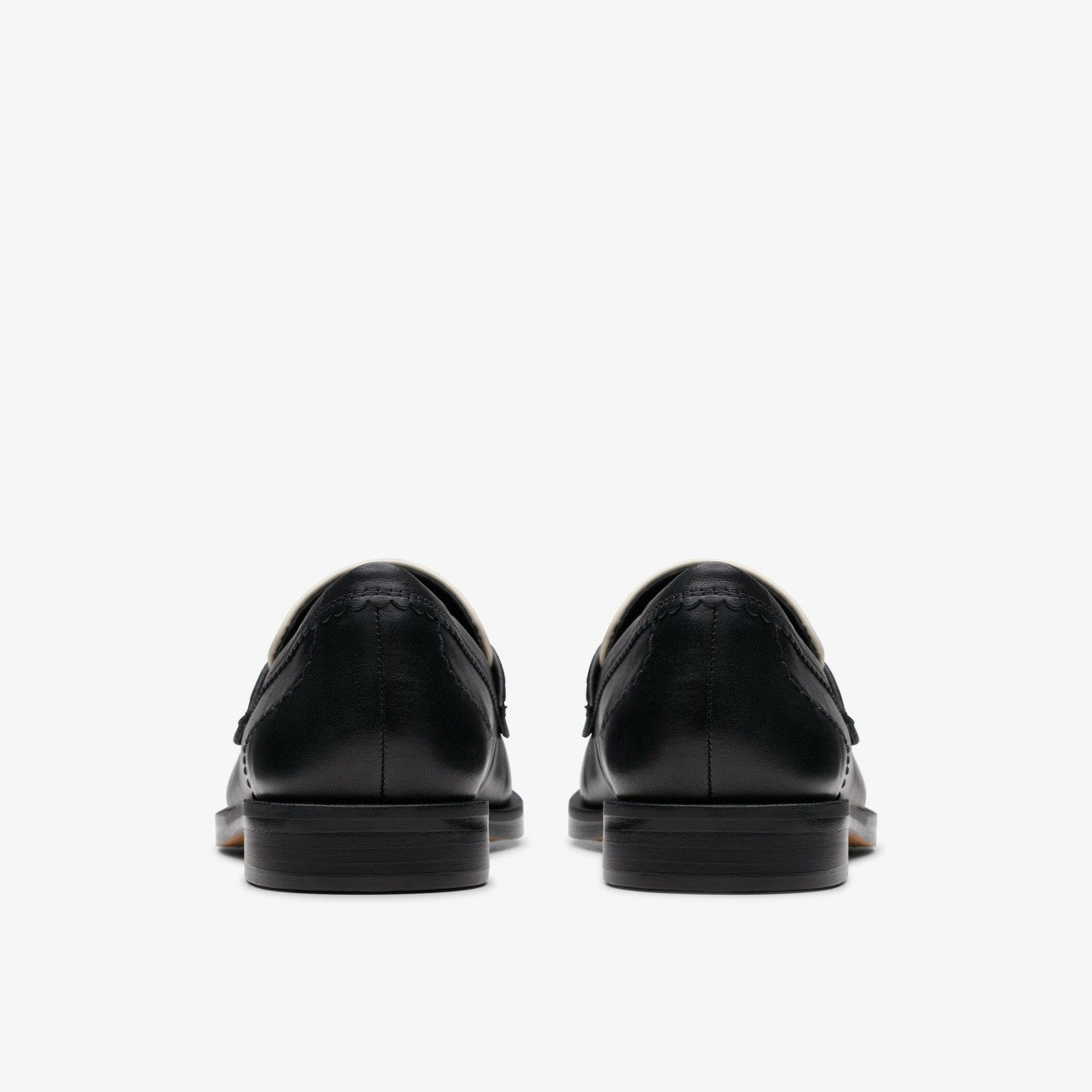 Straven Edge Black Combination Leather | Clarks discount - Women