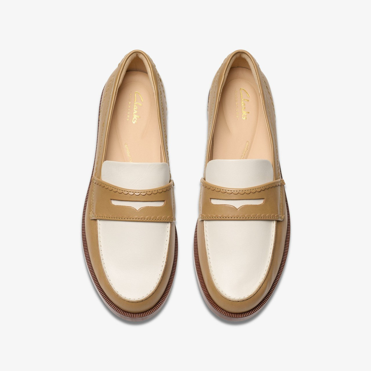 Straven Edge Light Tan Combination | Clarks online - Women