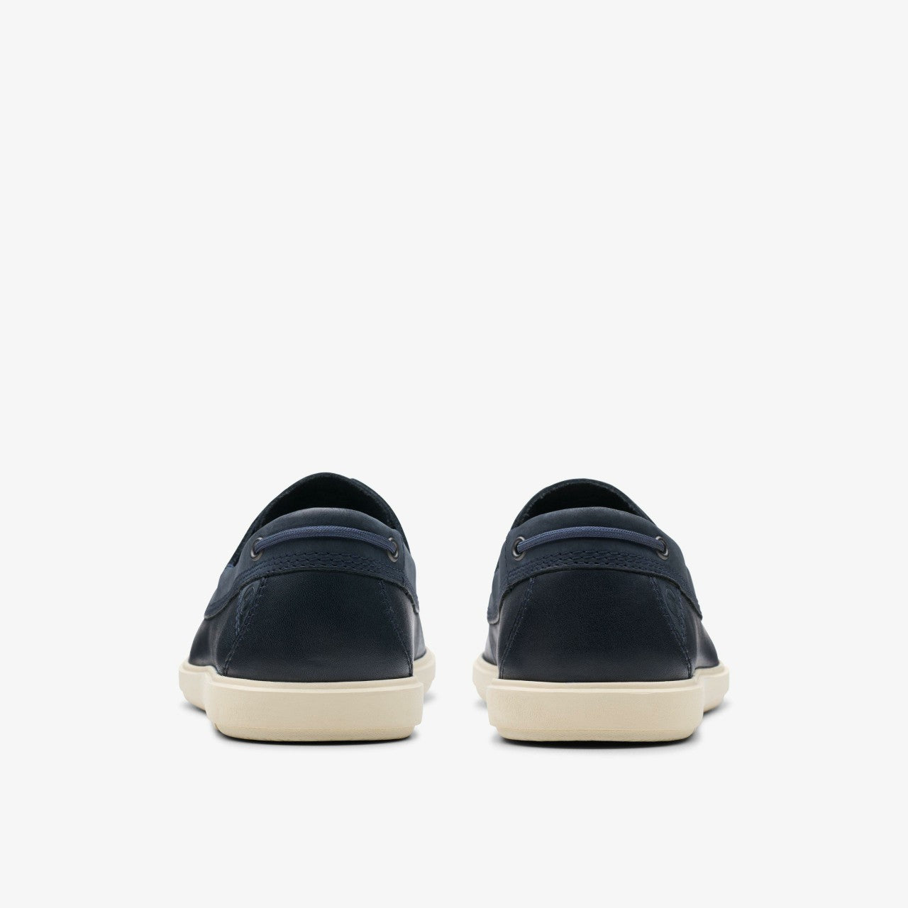 Bratton Boat Navy Leather | Clarks on Sale - Men