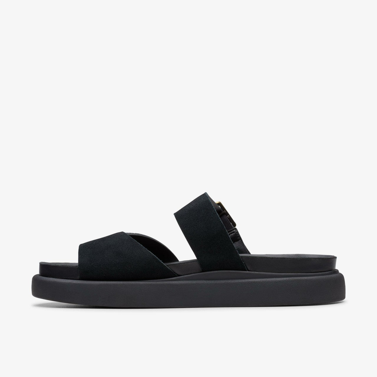 Aristella Mule Black Suede | Clarks discount - Women