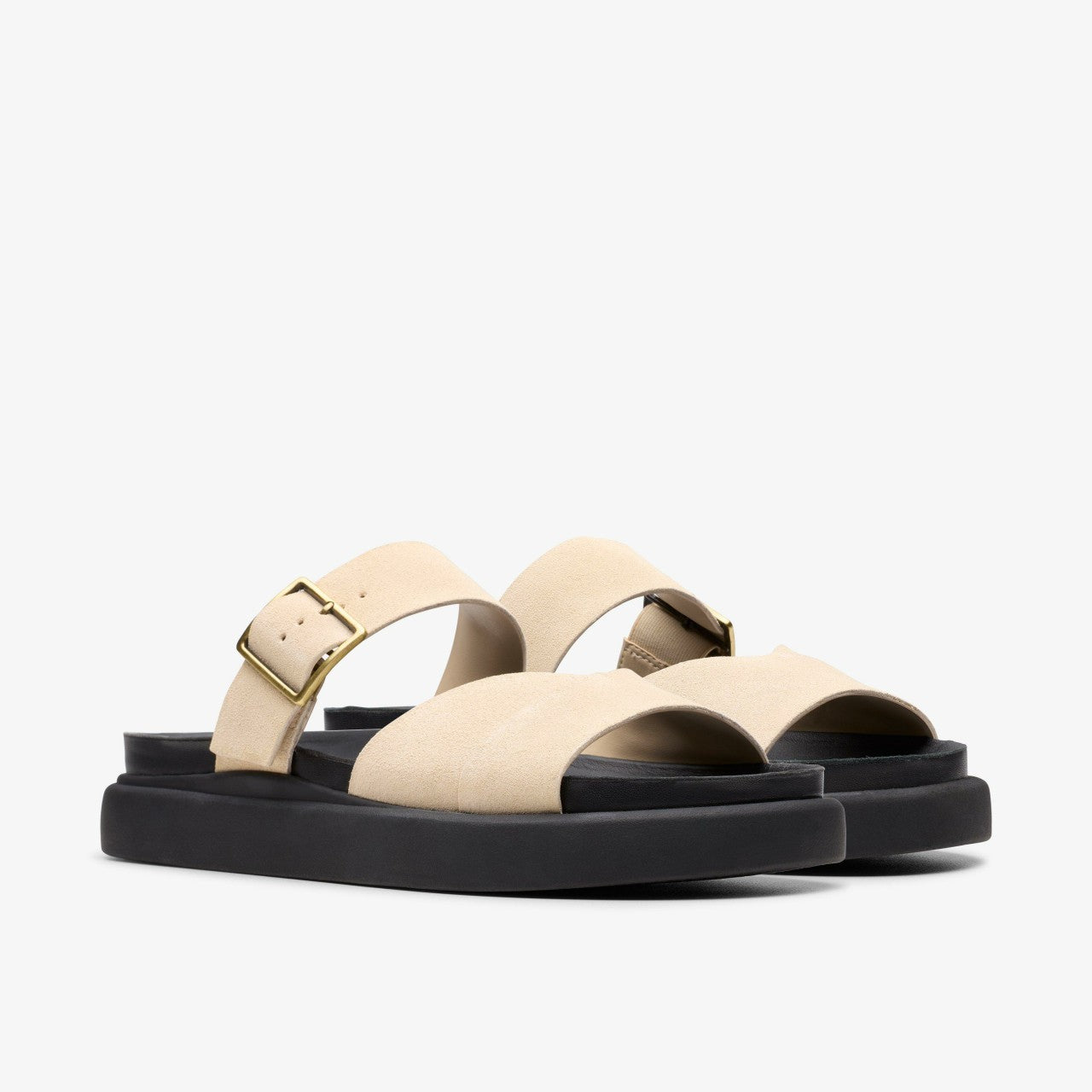 Aristella Mule Ecru Suede | Clarks online - Women