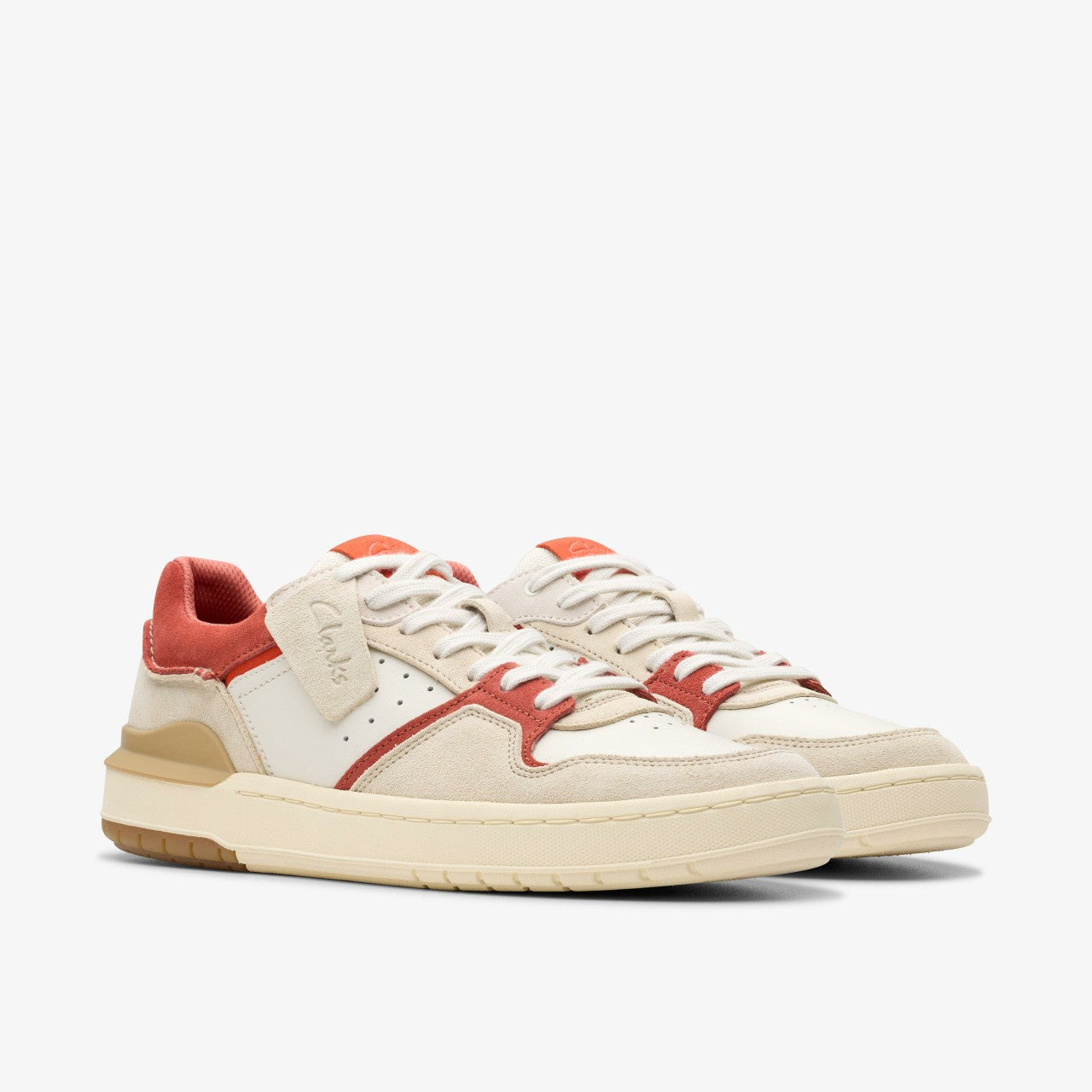 Courtlite 2 Lo Red Combination | Clarks for sale - Men