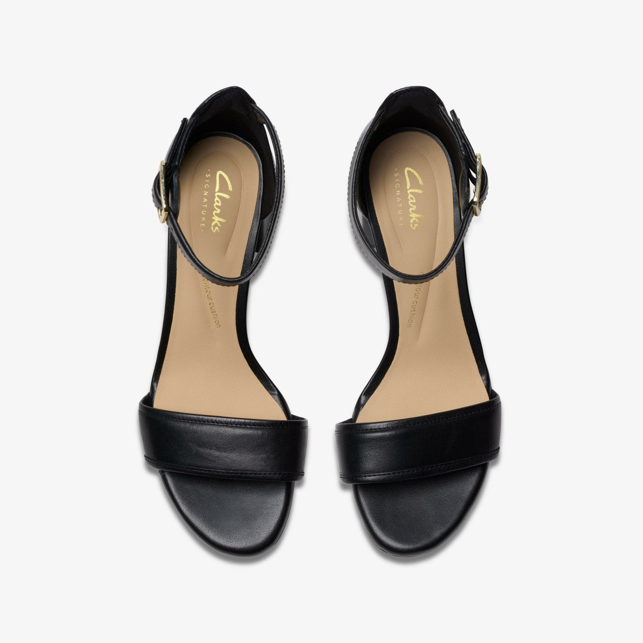 Ezoria Mae Black Leather | Clarks on Sale - Women