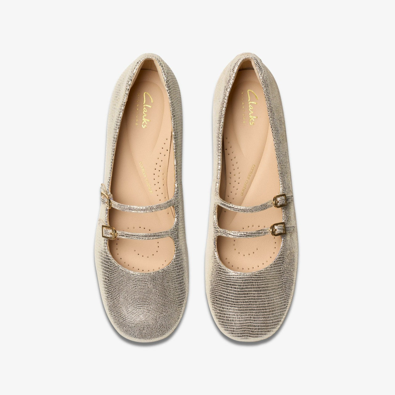 Daiss 30 Shine Champagne Interest | Clarks outlet - Women