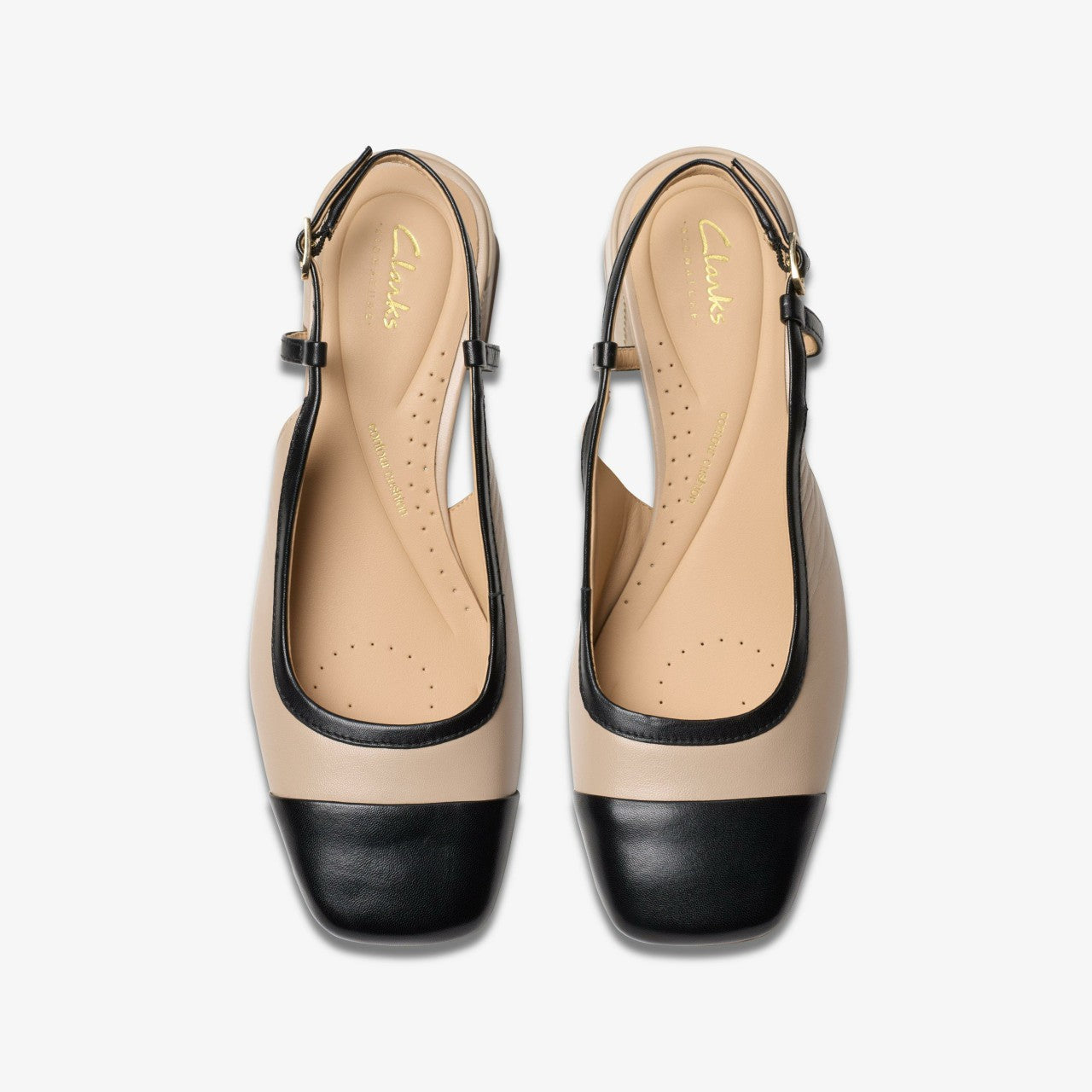 Nyta 45 Sling Sand Combination Leather | Clarks discount - Women