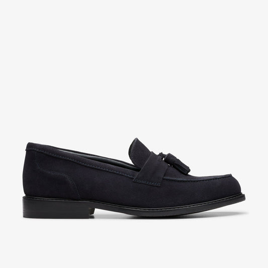 Craft Arlo Step Navy Suede | Clarks on Sale - Men