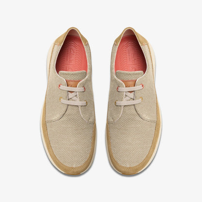 Easeway Lace Sand Combination | Clarks on Sale - Men
