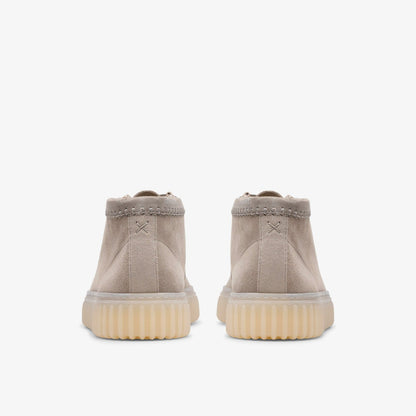 Torhill Hi Light Grey Suede | Clarks discount - Men
