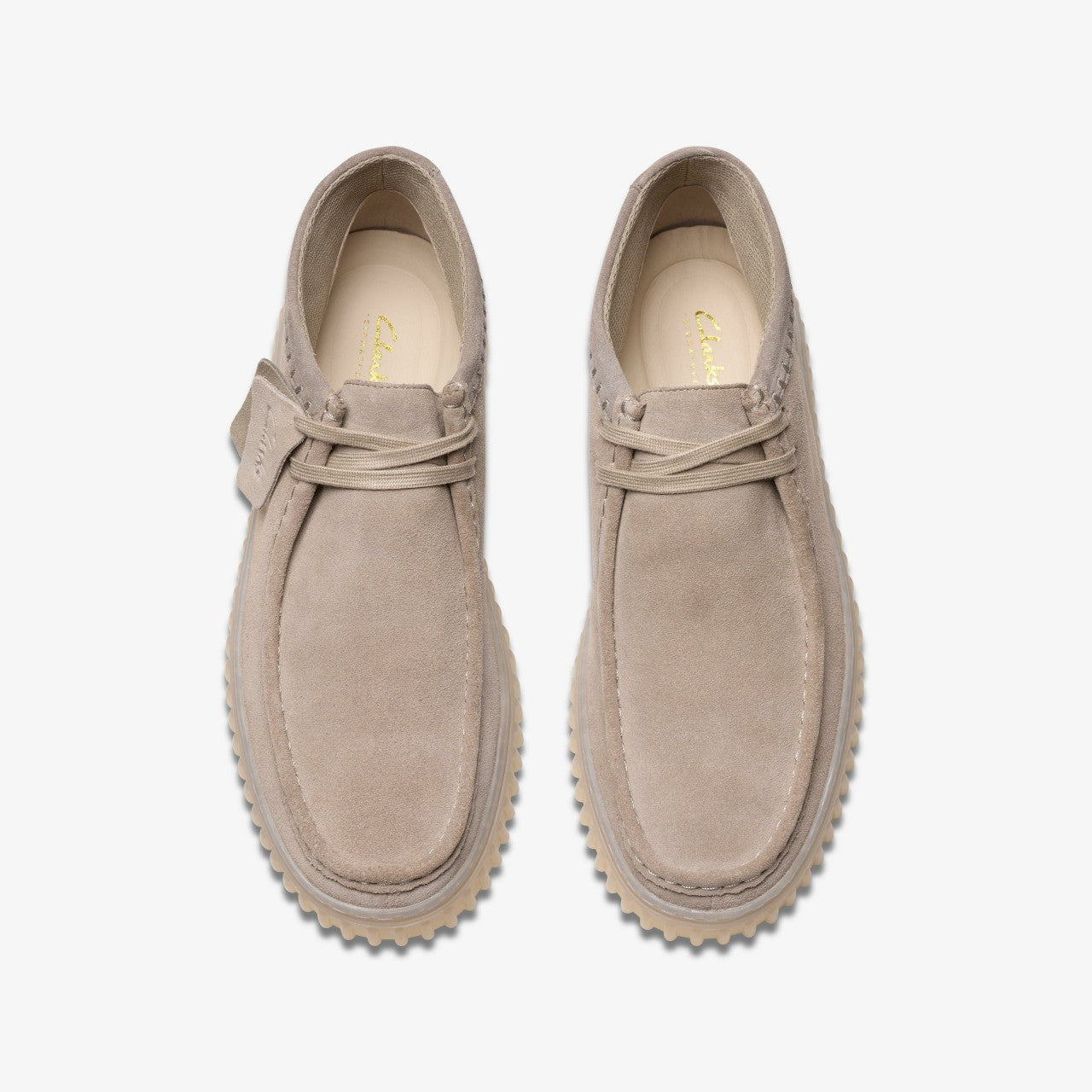 Torhill Hi Light Grey Suede | Clarks discount - Men