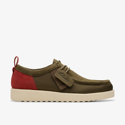 Wallabee FTR 2 Lo Olive Combination | Clarks on Sale - Men