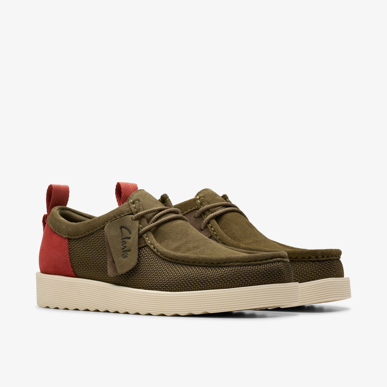 Wallabee FTR 2 Lo Olive Combination | Clarks on Sale - Men