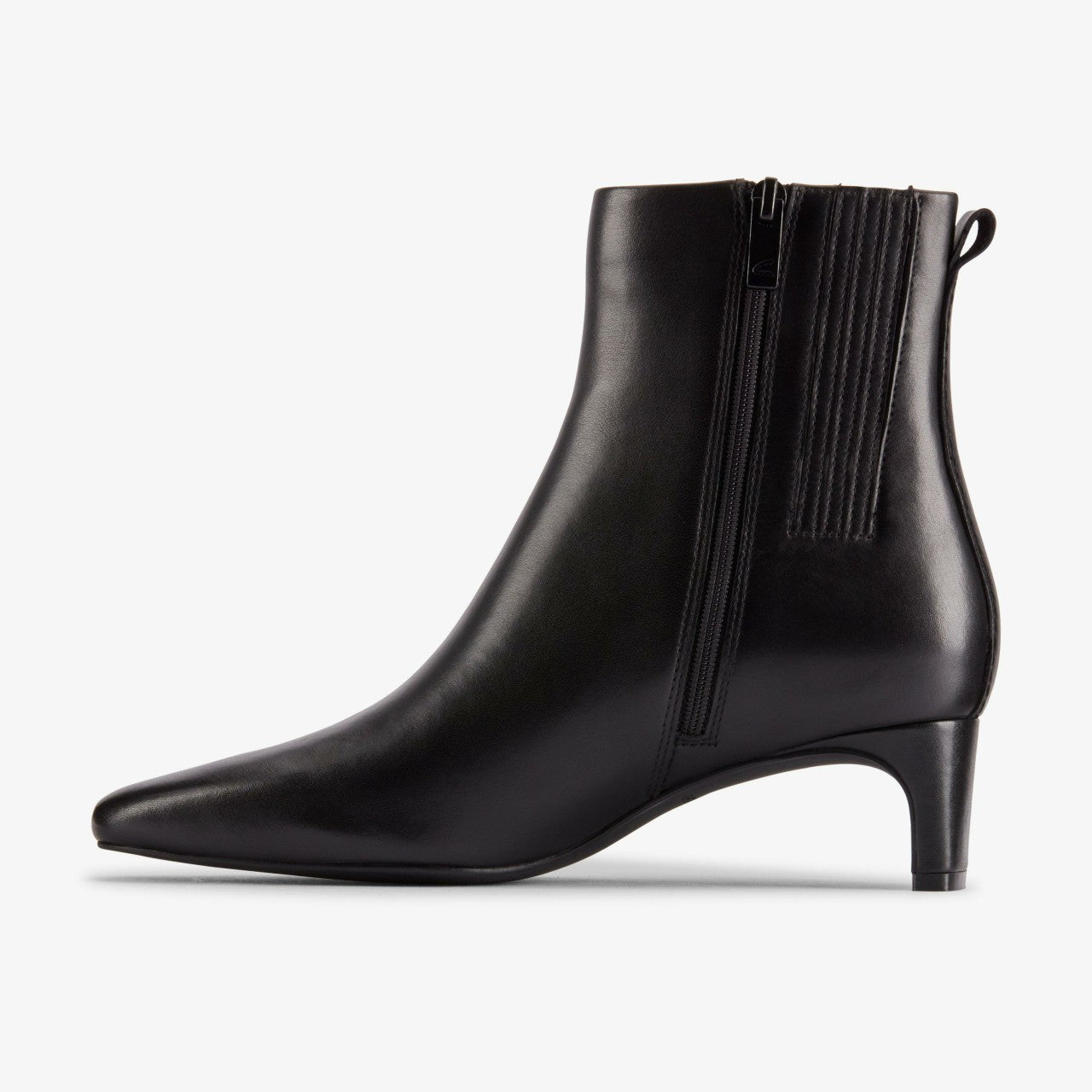 Edina Up Black Leather | Clarks online - Women