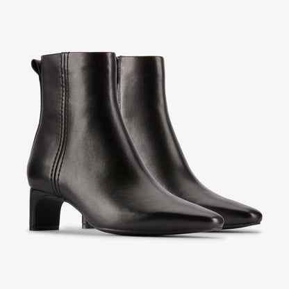 Edina Up Black Leather | Clarks online - Women