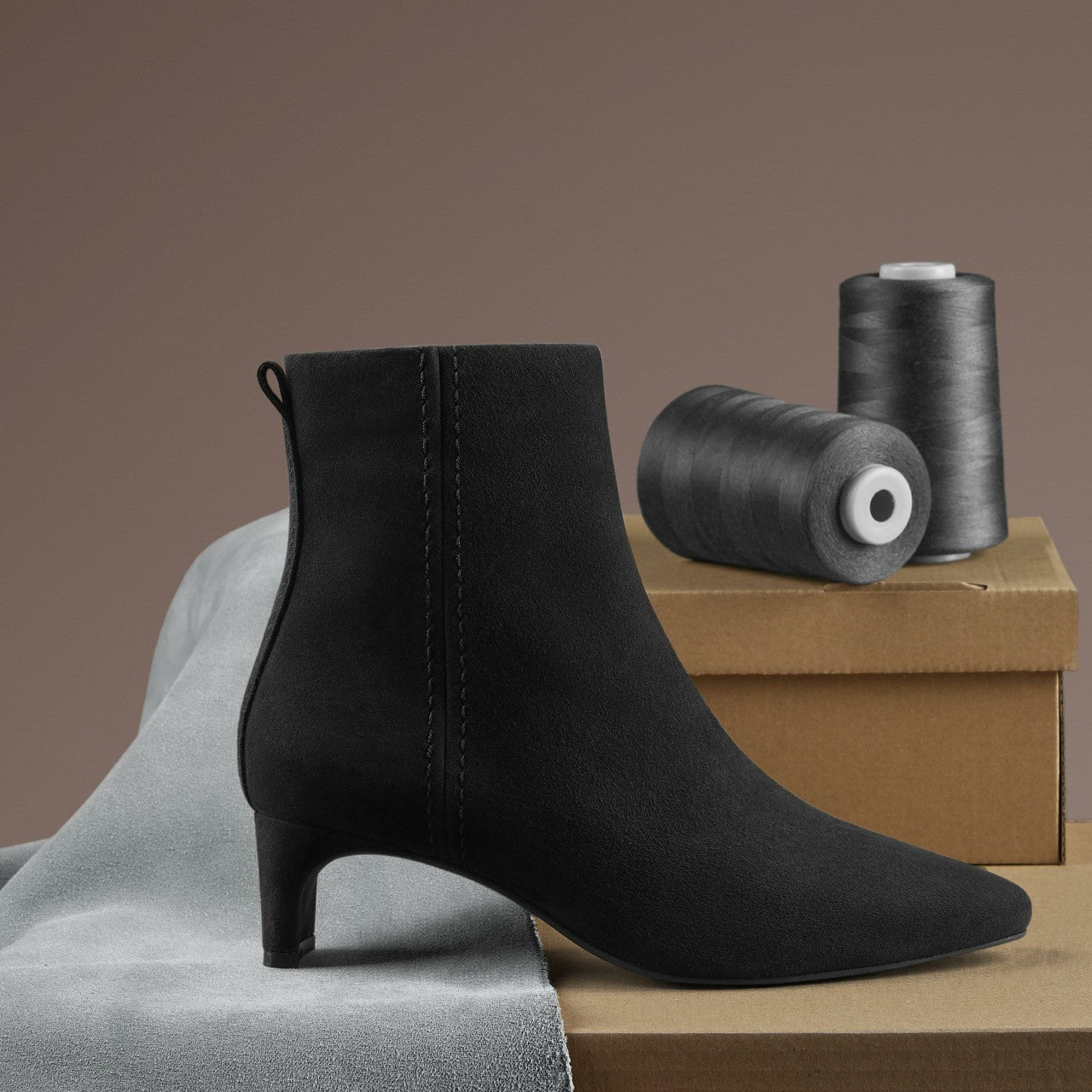 Edina Up Black Suede | Clarks discount - Women